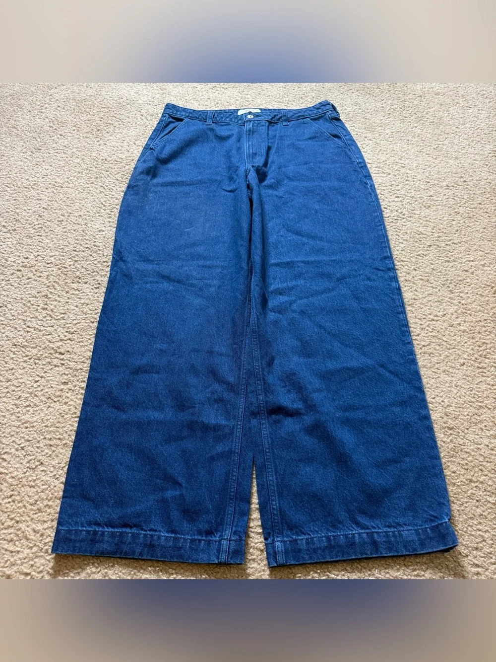 Abercrombie & Fitch Curve Love Mid Rise Trouser Jeans Size 31/12